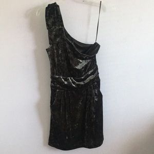 Purple velvet Guess dress